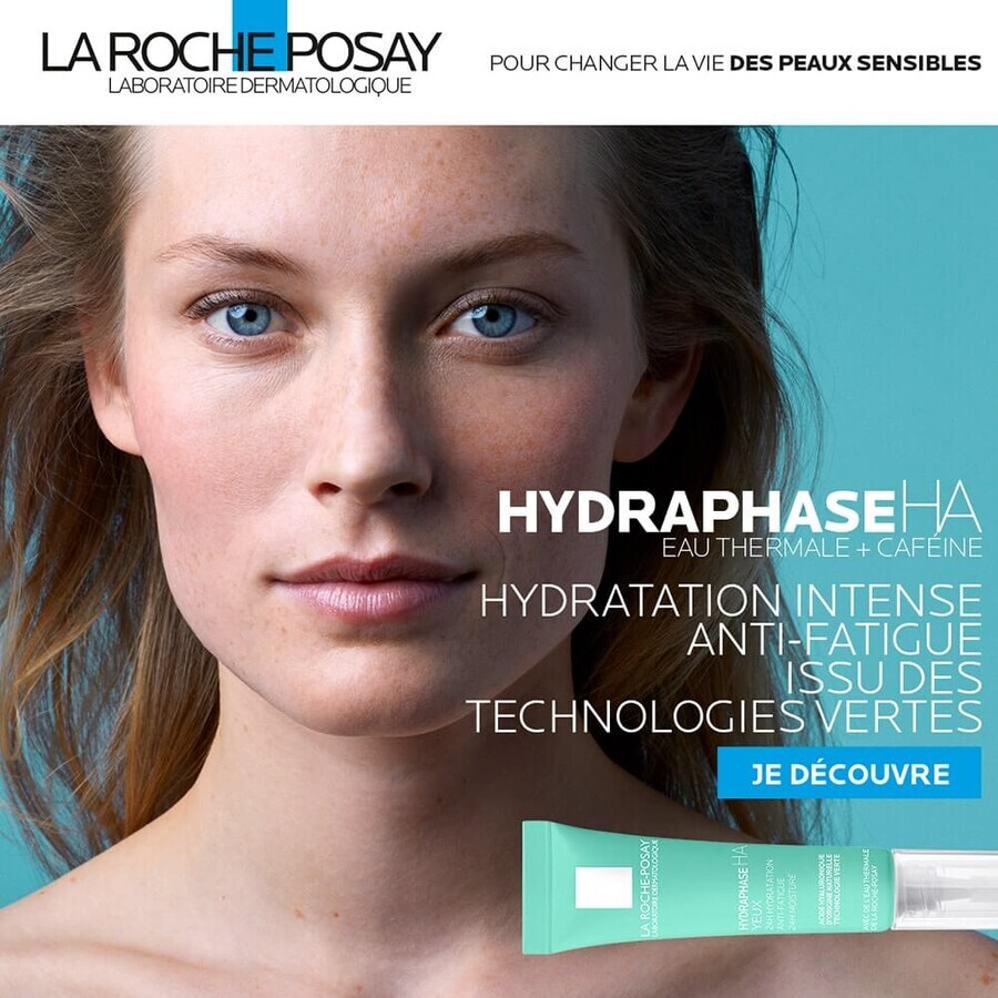 La Roche-Posay Hydraphase Rehydrierendes Anti-Müdigkeits-Konzentrat 15ml