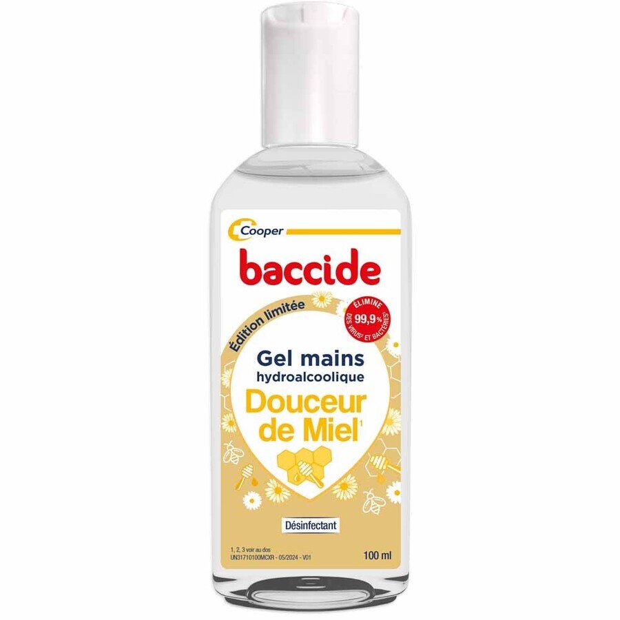 Baccide Niet Spoelen Handgel Honing 100ml