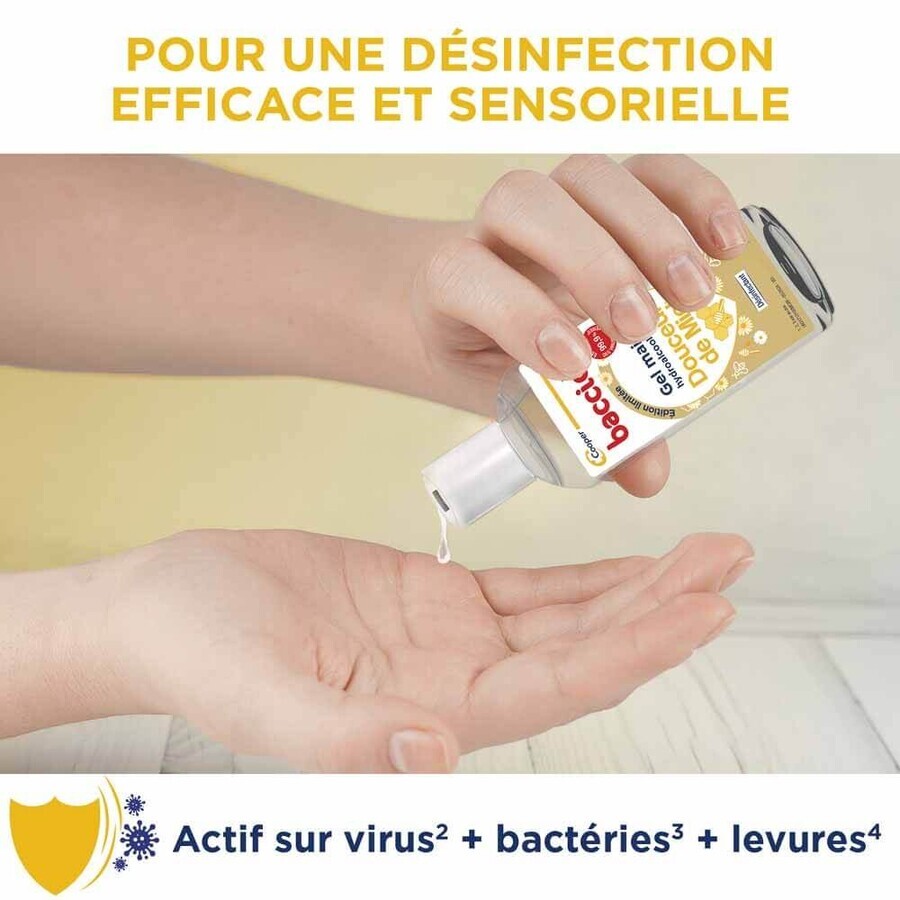Baccide Niet Spoelen Handgel Honing 100ml