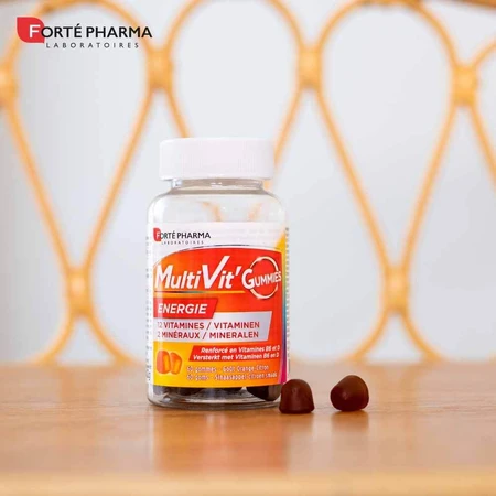 Forté Pharma MultiVit'4G Multivitamine en Mineralen Gummies 60 kauwgoms