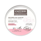 Cattier Manteca de Karité Cara, Cuerpo y Cabello Bio 100g