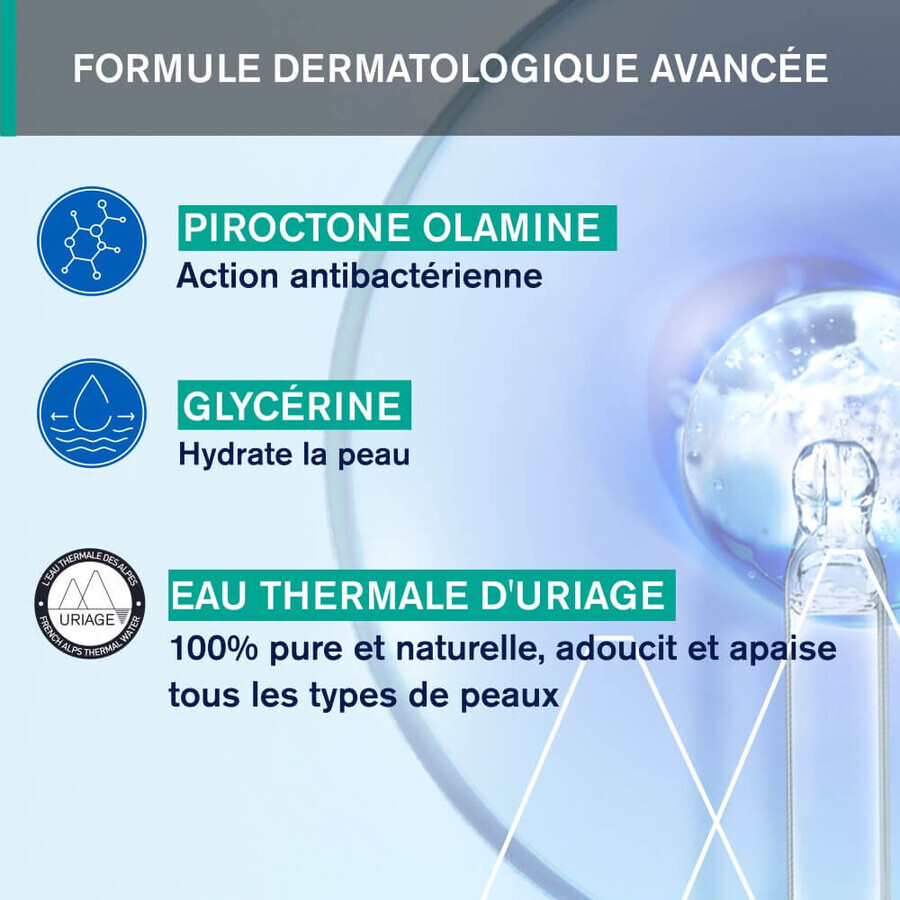 Uriage Hyseac Gel Limpiador Purificante Pieles mixtas o grasas Peaux Mixtes A Grasses 500ml