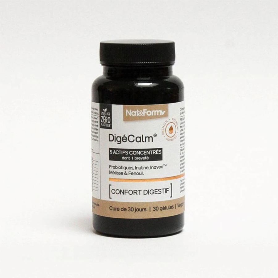Nat&Form Digestive Comfort DigéCalm® 30 Capsules