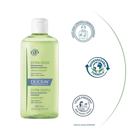 Ducray Extra-delicate Dermoprotective Shampoo Extra gentle For the whole family 400ml