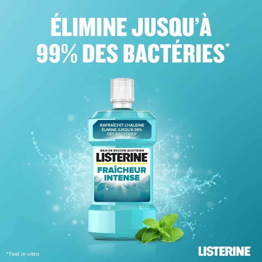 Listerine Bain De Bouche Fraicheur Intense 500ml