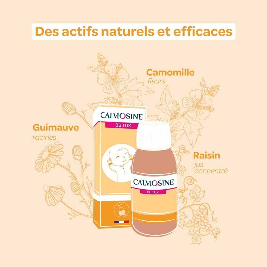Calmosine Neonato Tux Beruhigt die Kehle bei Husten 100ml