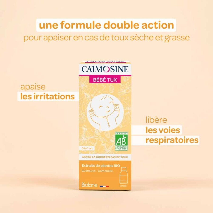 Calmosine Neonato Tux Beruhigt die Kehle bei Husten 100ml