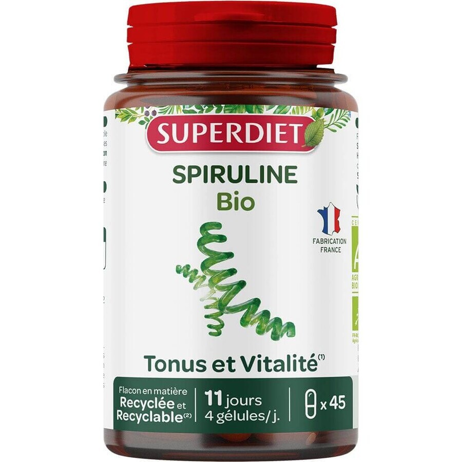 Winkel op Superdiet Organische Spirulina 45 capsules Superdiet Organische Spirulina 45 capsules
