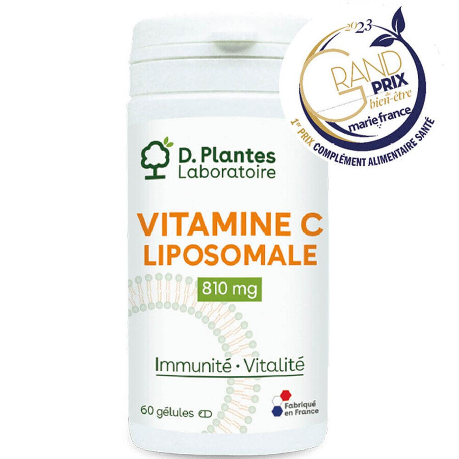 D. Plantes Vitamine C Liposomale 810mg 60 Gélules