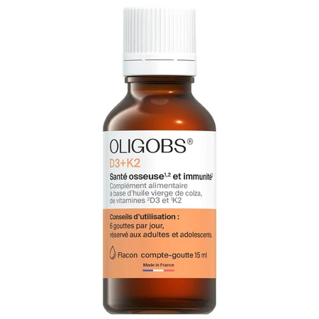 Ccd Oligobs Vitamins D3+K2 Bone Health and Immunity 460 Drops