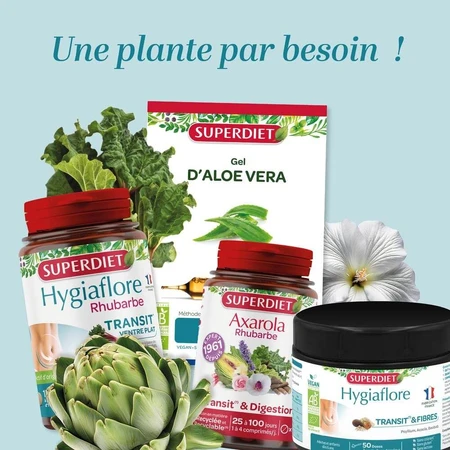Superdiet Hygiaflore Tránsito 100 comprimidos