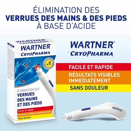 Wartner Cryotherapie Wratten op handen en voeten Cryopharma 14ml