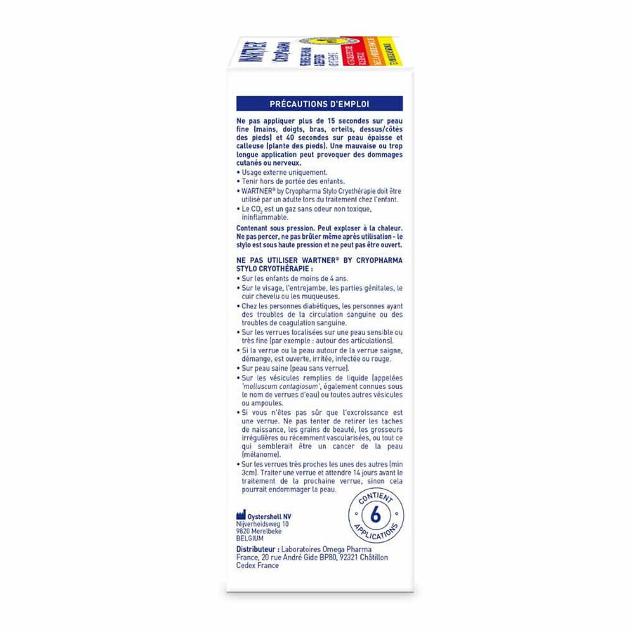 Crioterapia Verrugas en manos y pies Cryopharma 14ml