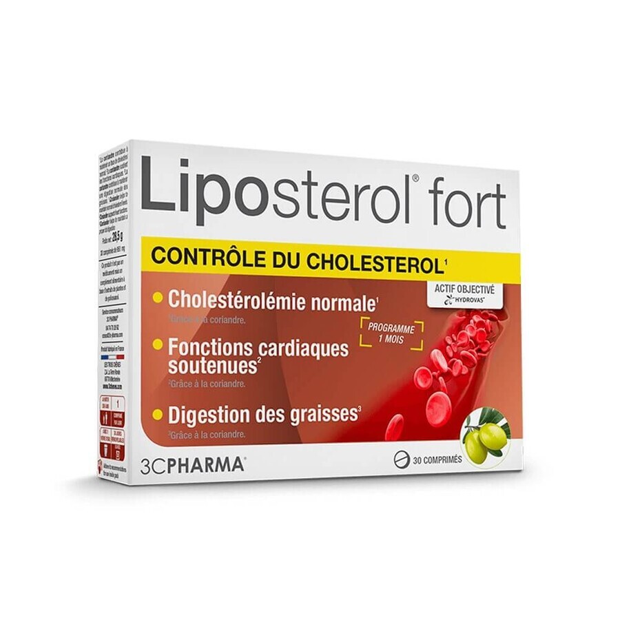 3C Pharma Liposterol Forte x30 Tablets