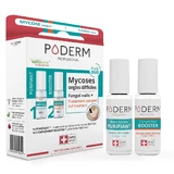 Poderm Duo Pack für Pilzinfektionen und schwierige Nägel 2x8 ml