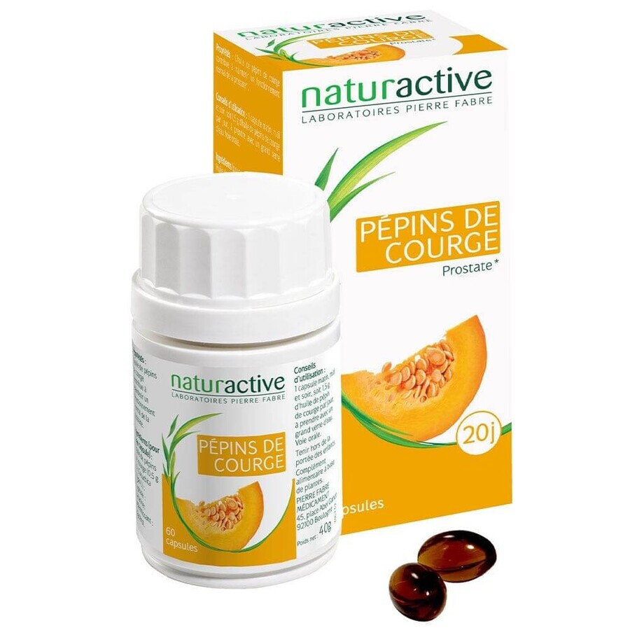 Winkel op Naturactive Pompoenzaadolie 60 capsules Naturactive Pompoenzaadolie 60 capsules