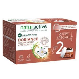 Naturactive Doriance Autobronceador y Protección 2x30 cápsulas