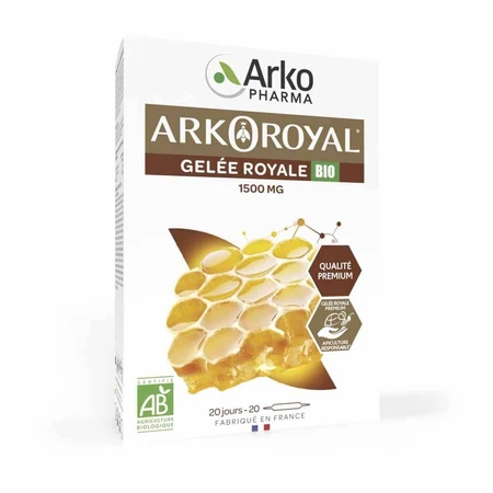 Arkopharma Arkoroyal Gelee royale Bio 20 ampullen