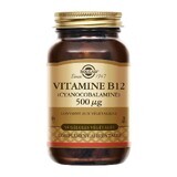 Solgar Vitamin B12 500µg 50 Vegetable Capsules