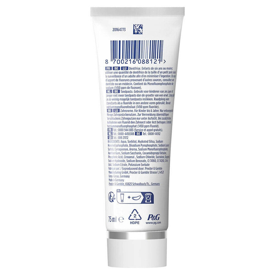 Oral-B Pro 3D White Clinical Intensive Whitening Toothpaste 75ml