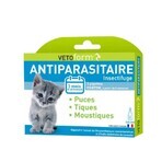 Pipetas Vetoform Kitten para el control de parásitos 3x0,6ml Pipetas Vetoform Kitten para el control de parásitos 3x0,6ml