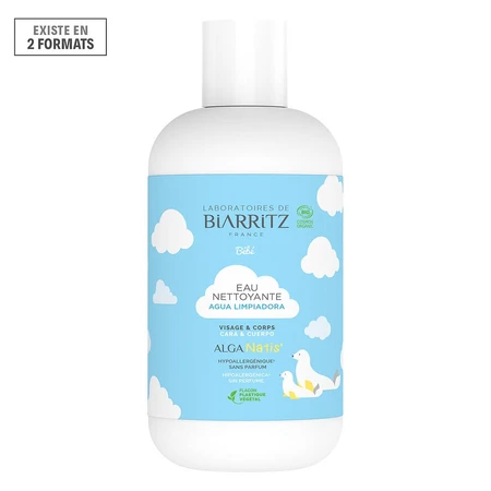 Laboratoires De Biarritz Bébé Eau Nettoyante Bio Visage et Corps 200ml