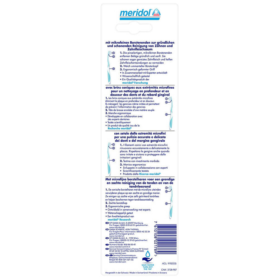 Meridol Zachte Tandenborstel Duo Pack Meridol Zachte Tandenborstel Duo Pack