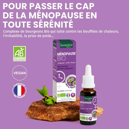 Santarome Bio Menopauze Complex Gémmothérapie 30 ml