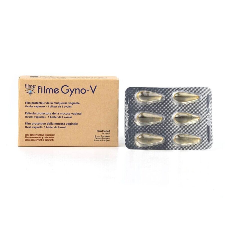 Winkel op Filme Gyno-C Vaginale eicellen x6 Filme Gyno-C Vaginale eicellen x6