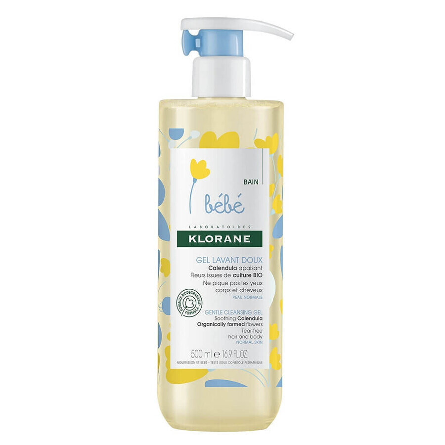 Klorane Neonato Gel Detergente Delicato 500ml