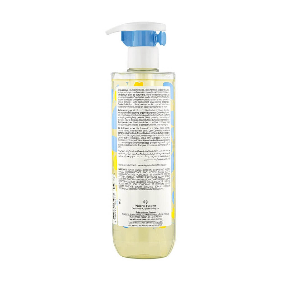 Klorane Neonato Gel Detergente Delicato 500ml