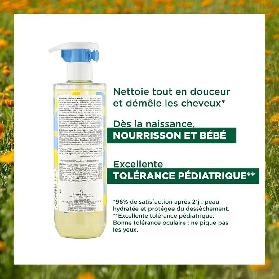 Klorane Neonato Gel Detergente Delicato 500ml