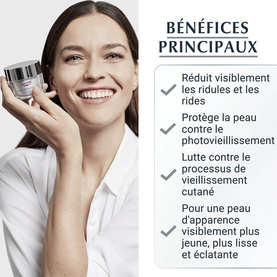 Eucerin Hyaluron-Filler + 3x Effect Crema Giorno Anti-età SPF15 50ml