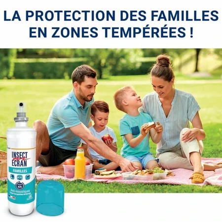 Insect Ecran Skin Mosquito Repellent Familie gemäßigten Zonen für Erwachsene und Kinder 100ml