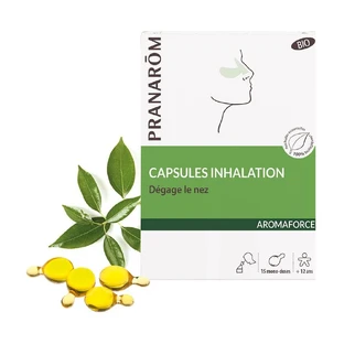 Pranarôm Aromaforce Inhalatie - Neusontzwelling 15 Capsules