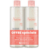 Avène Les Essentiels Loción Micelar Pieles Sensibles 2x400ml