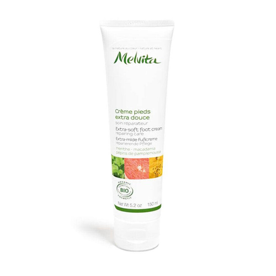Melvita Foot Cream Extra Douce Soin Repair Bio 150 ml