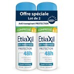 Etiaxil Antiperspirant Deodorant Compressed 48h Beschermt Gevoelige Huid 2x100ml Etiaxil Antiperspirant Deodorant Compressed 48h Beschermt Gevoelige Huid 2x100ml