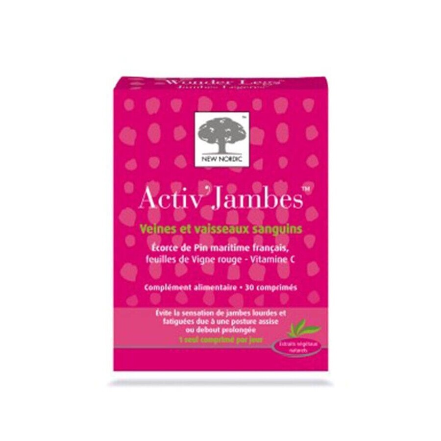 Nieuw Nordic Activate Jambes 30 tabletten