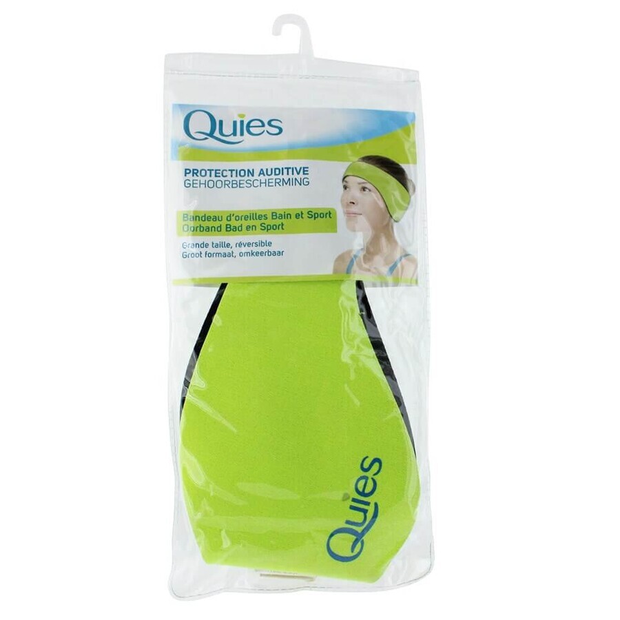 Quies Bandeau D'oreilles Bain Et Sport Grande Taille