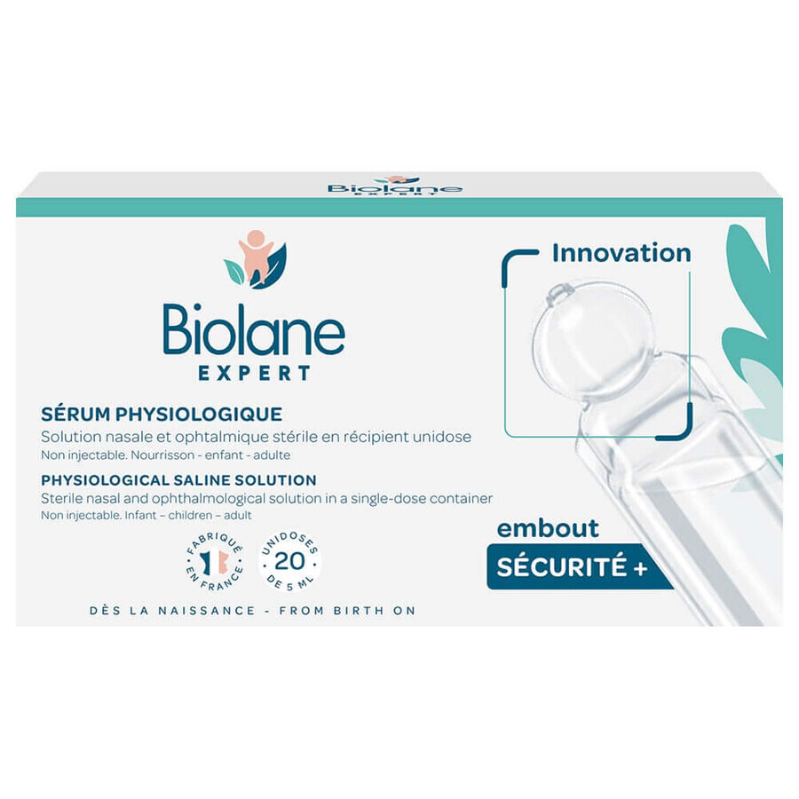 Cumpără Biolane Expert Ser fiziologic pentru copii 20x5ml 20 unidoses de 5ml Biolane Expert Ser fiziologic pentru copii 20x5ml 20 unidoses de 5ml