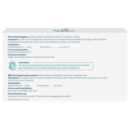 Biolane Expert Suero Fisiológico Infantil 20x5ml 20 unidosis de 5ml