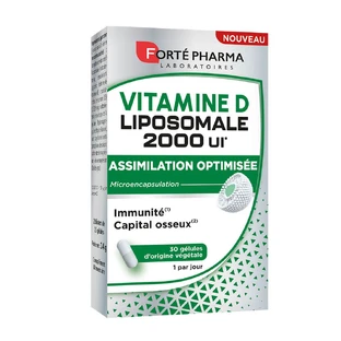 Forté Pharma Forté Royal Liposomales Vitamin D 2000IUI für Immunität und Knochengesundheit 30 Kapseln