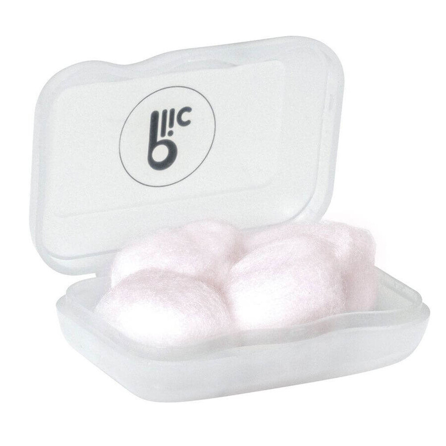 Plic Audio Bouchons d'Oreilles en Cire x2 Paires Réutilisables