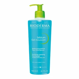Bioderma Sebium Cleansing and Purifying Gel Combination or Oily Skin 500ml