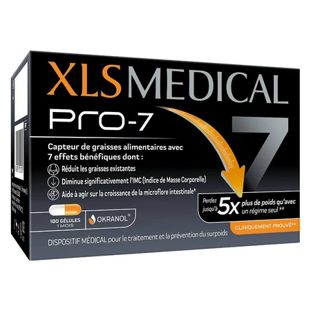 Xl-S Médical Pro 7 - Ayuda médica para adelgazar x180 cápsulas