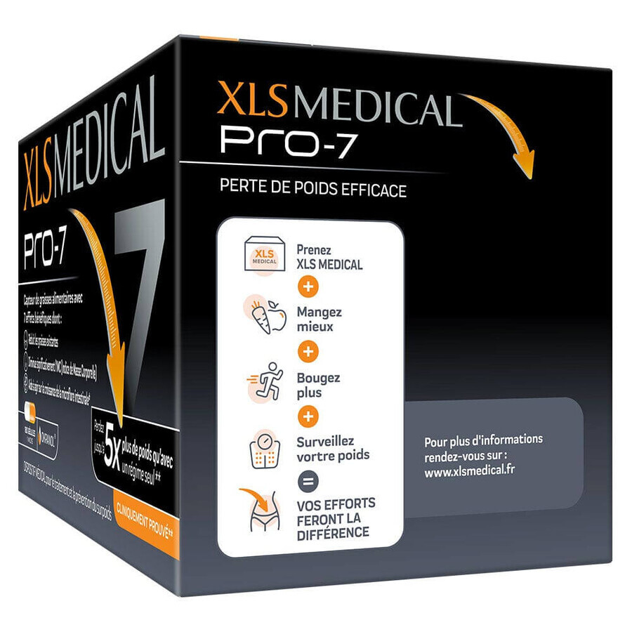 Xl-S Médical Pro 7 - Aide à la Perte de Poids x180 gélules