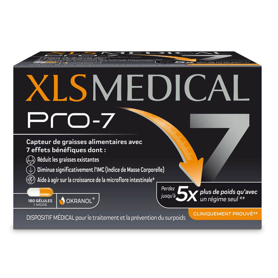Xl-S Médical Pro 7 - Aide à la Perte de Poids x180 gélules