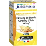 Juvamine Ginseng van Siberië en Azië 890mg tonisch adaptogeen 30 tabletten