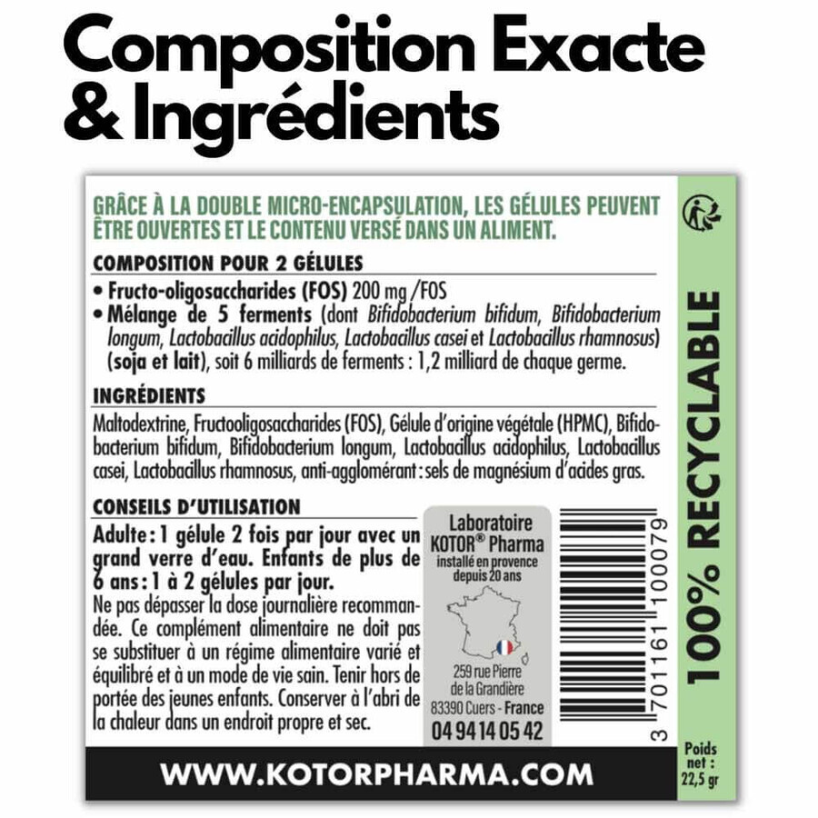 Kotor Pharma Probiodieta Intestinal Balance 60 capsules